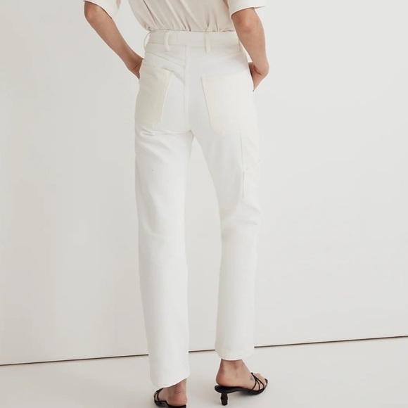 Madewell The '90s Straight Jean: Two-Tone Workwear Edition - Picture 4 of 7
